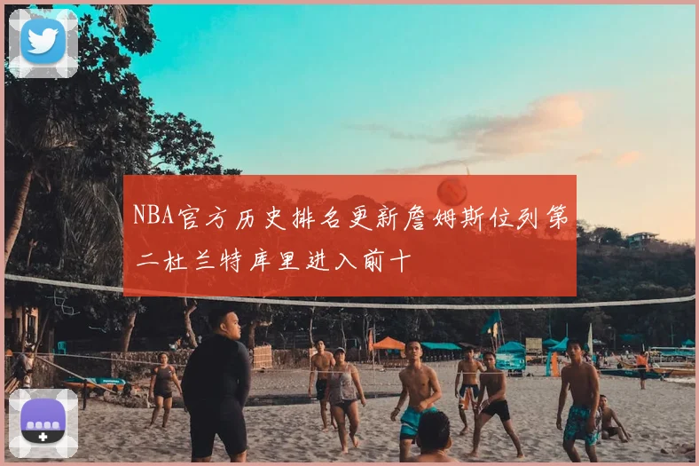NBA官方历史排名更新詹姆斯位列第二杜兰特库里进入前十