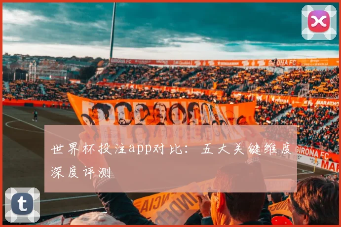 世界杯投注app对比：五大关键维度深度评测
